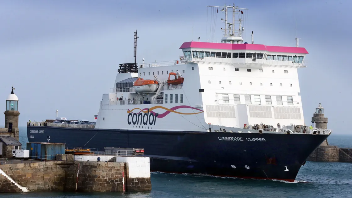Commodore Clipper has been in dry dock in Falmouth for a month undergoing maintenance and is expected to be back in service on Wednesday. (Picture by Steve Sarre, 19533389)
