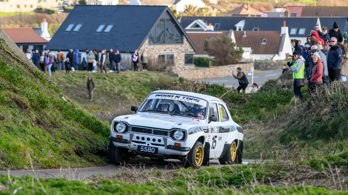 Plenty of spectators turned out as the Guernsey Rally made a welcome return in 2025