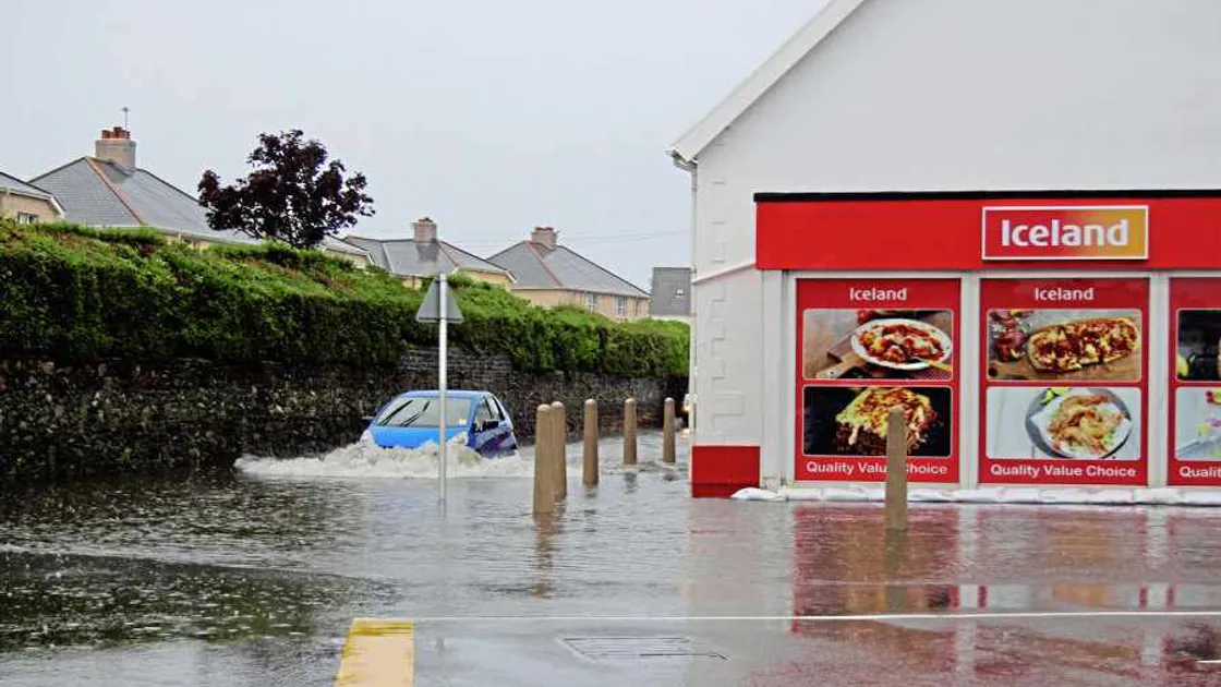 What a downpour, but not wettest August day