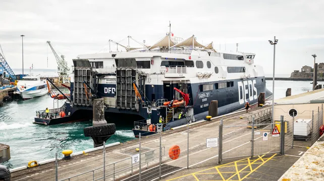 Jersey made no provision for an inter-island ferry service