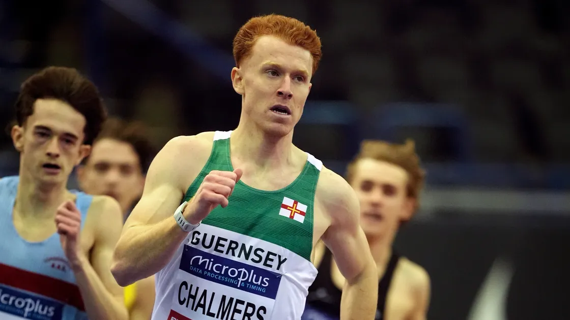 Alastair Chalmers in action during this 400m heat at the Microplus UK Athletics Indoor Championships at the Utilita Arena Birmingham. (Picture by Martin Rickett/PA Wire)