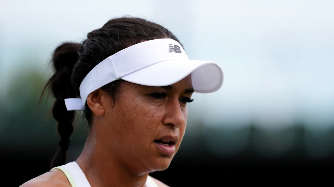 As hot as it was at Wimbledon, with temperatures touching the 34C mark, Watson refused to blame the conditions for her defeat.