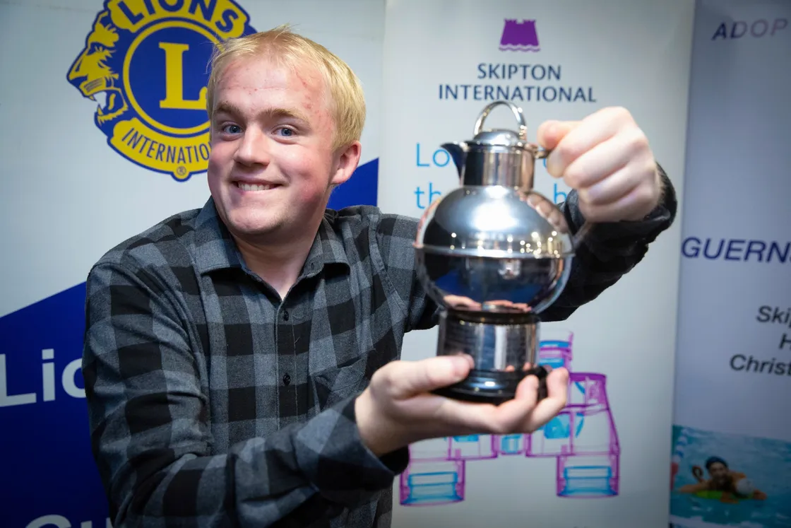 William Banfield, who has taken part for 10 years, received the special endeavour award. (30086831)