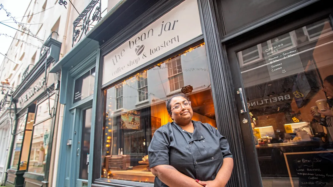 Sofi Noakes, owner of new establishment, the Bean Jar Coffee Shop and Toastery, in the Arcade. (Picture by Sophie Rabey, 32877038)
