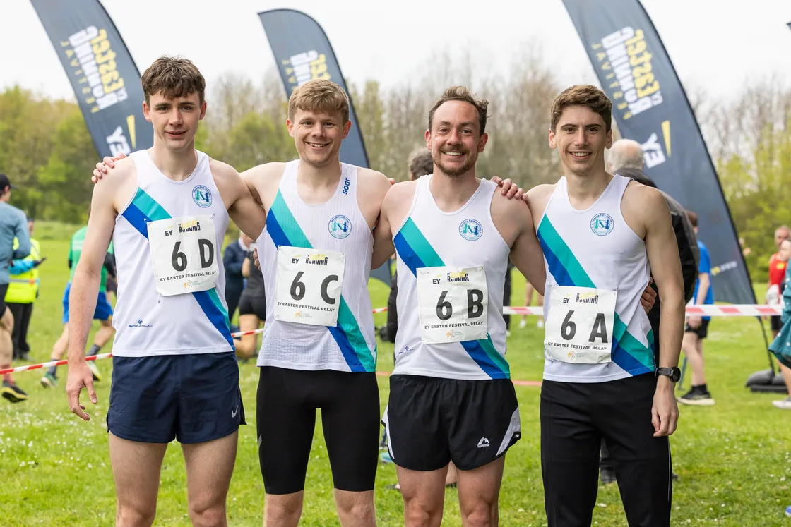 The Sandbaggers were comprised of overall winner Richard Bartram plus fellow Victoria Park Harriers.