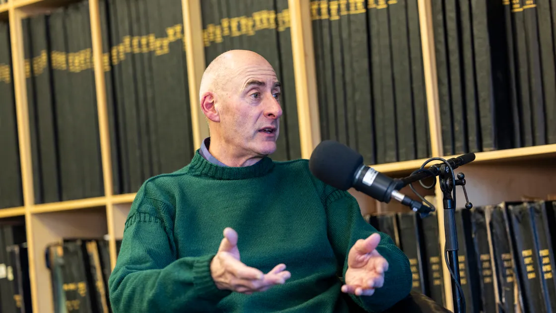 Housing president Steve Williams speaking on the Guernsey Press Politics Podcast earlier this year.