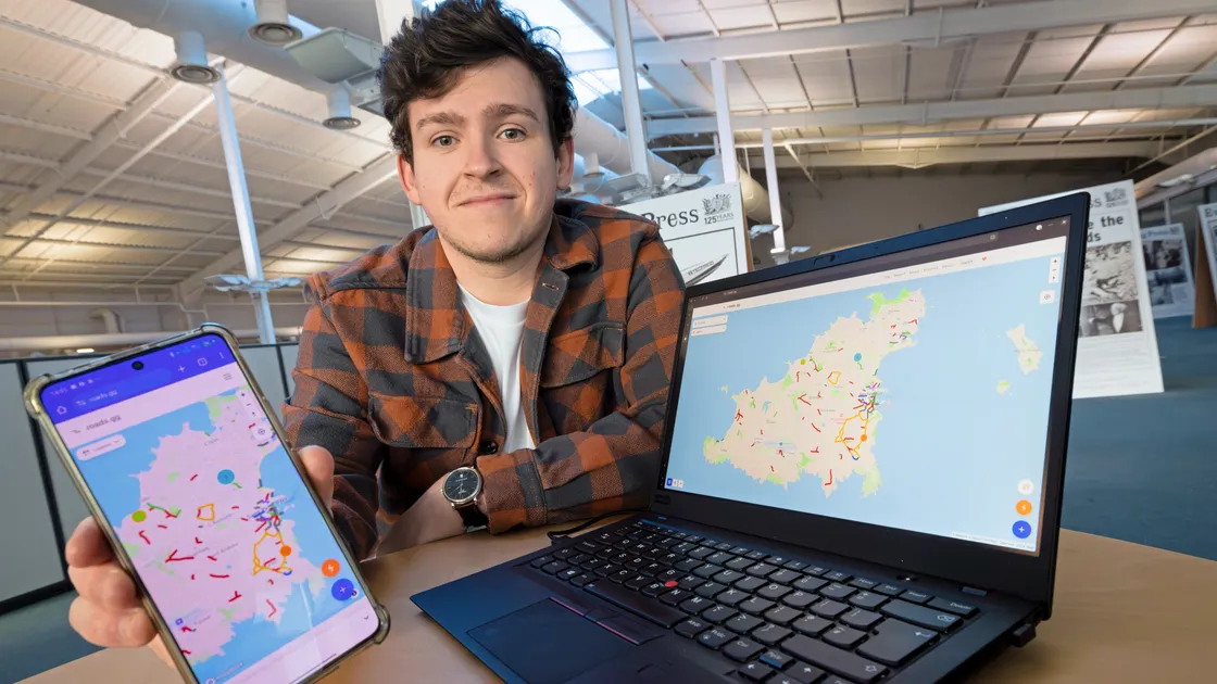 Luke Jameson has created the web page roads.gg, which uses the States’ roadworks website but puts it in a much more readable format. It also allows users to update it in real time