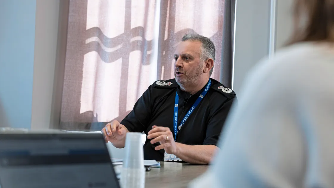 Police Chief Damian Kitchen. (Picture by Peter Frankland, 34078173)