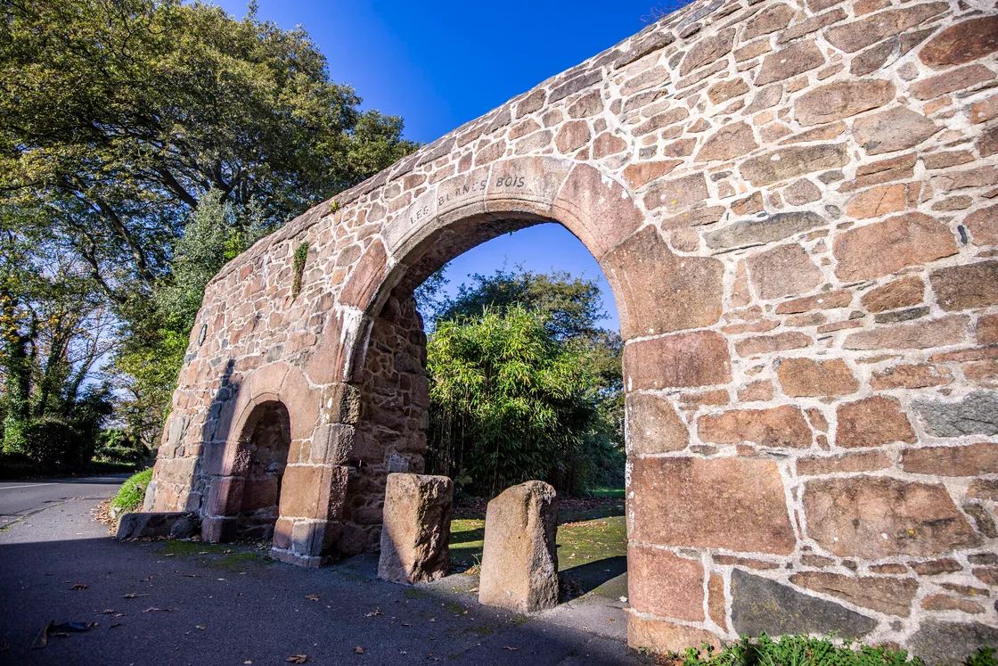 Historic gateway: The centuries-old cache of Les Blanc Bois.