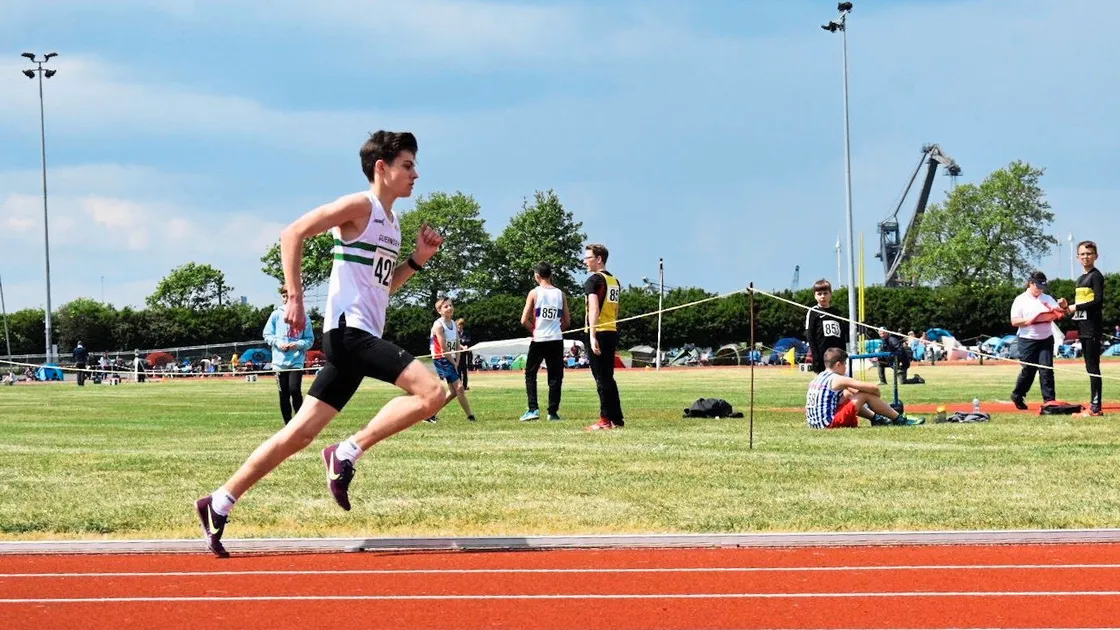 Chris Bain in full flow. (Picture by Indi Gallagher (28237258)