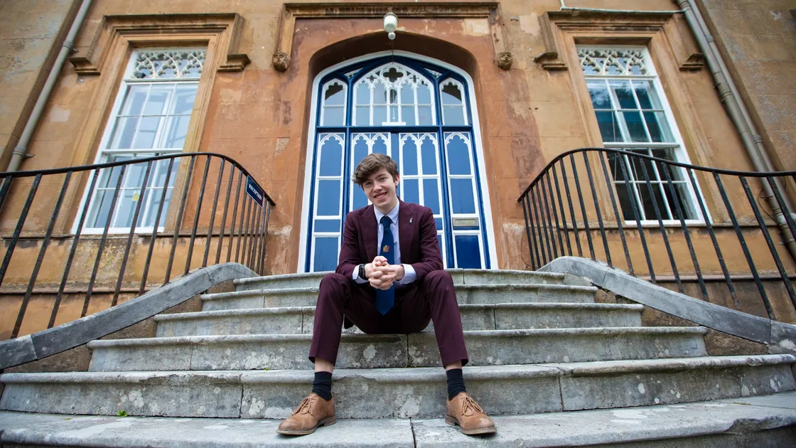 Elizabeth College student George Shuter is heading to Royal Conservatoire of Scotland in September. (Picture by Peter Frankland, 29617941)