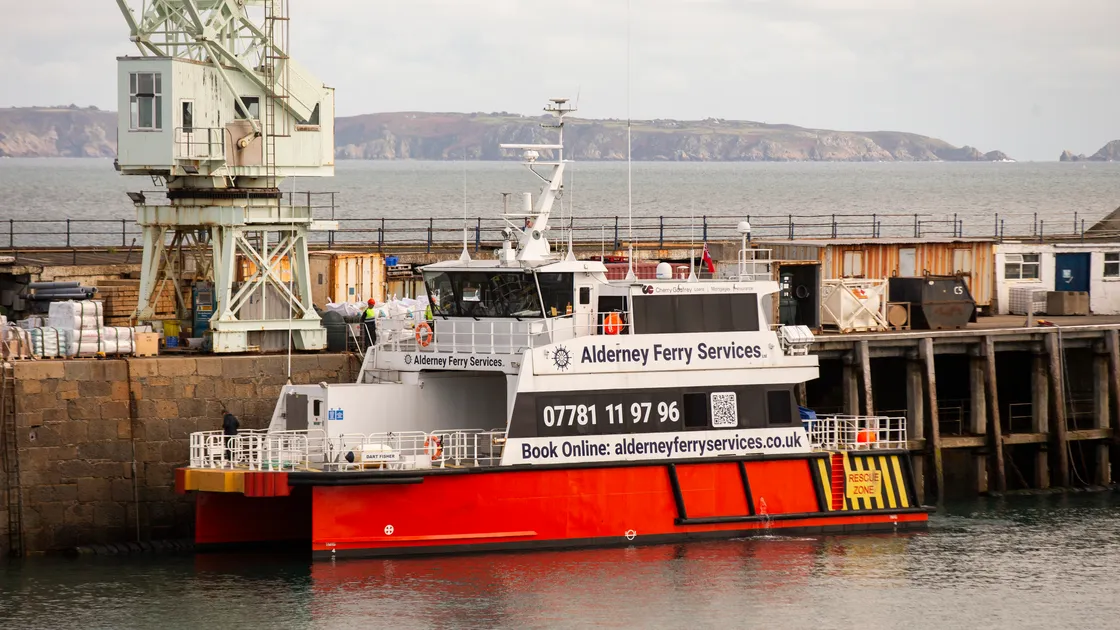 The Alderney-Guernsey ferry link has been supported for the past three years and has moved more than 10,000 passengers over that time