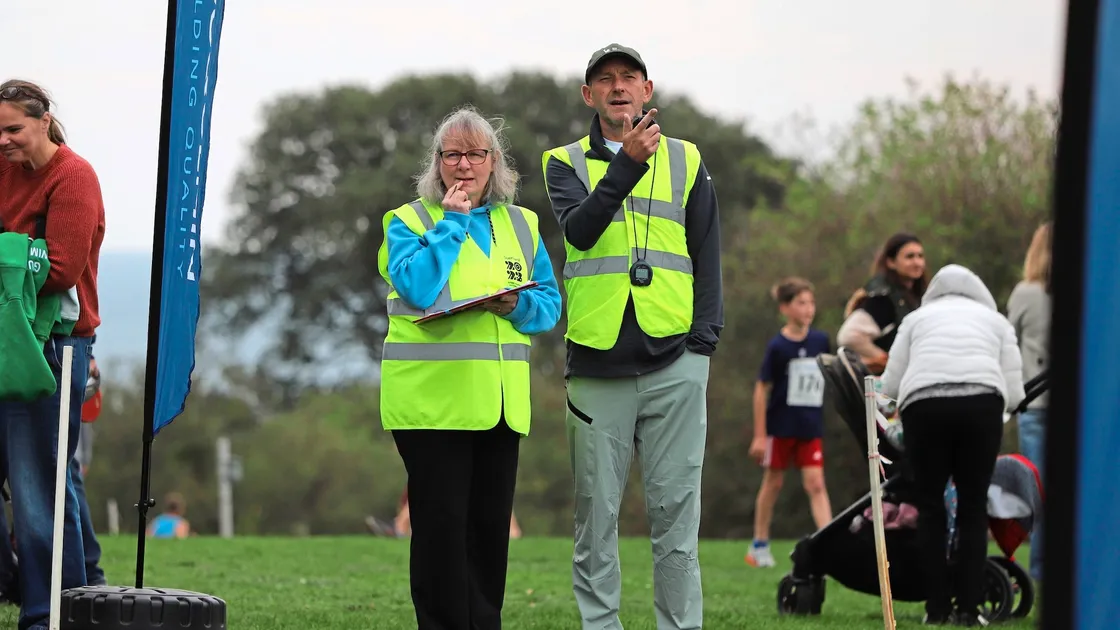 Experienced volunteers Michelle Galpin and Paul Hewitt