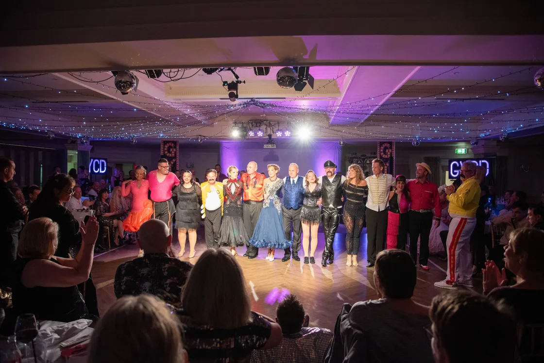 Looking good on the dance floor – the top couples as judged by the audience over the three shows.