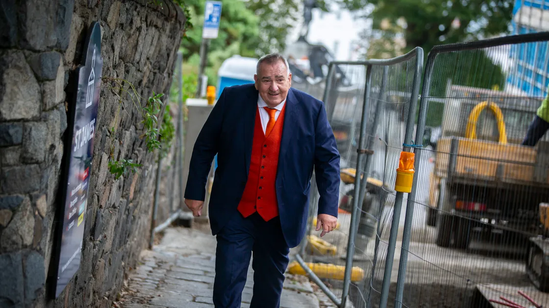 Deputy Simon Vermeulen made an impassioned argument for extending the runway. (Picture by Luke Le Prevost, 32580673)