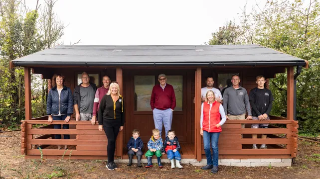 Little Bears in the woods – nursery’s log cabin is saved from demolition