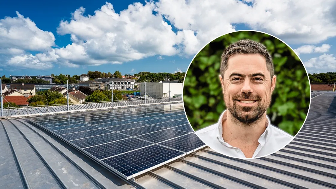Simon de la Rue is head of sales at the Little Green Energy Company. (33407151)