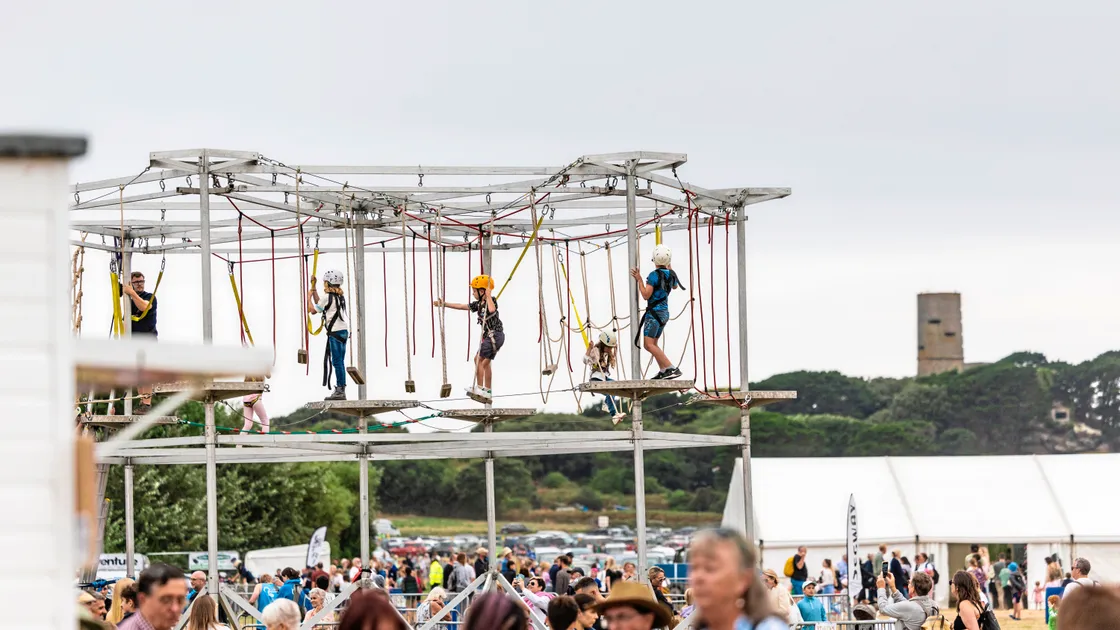 The West Show 2025 gets under way at L’Eree. 	 (Pictures by Peter Frankland, 34360975)