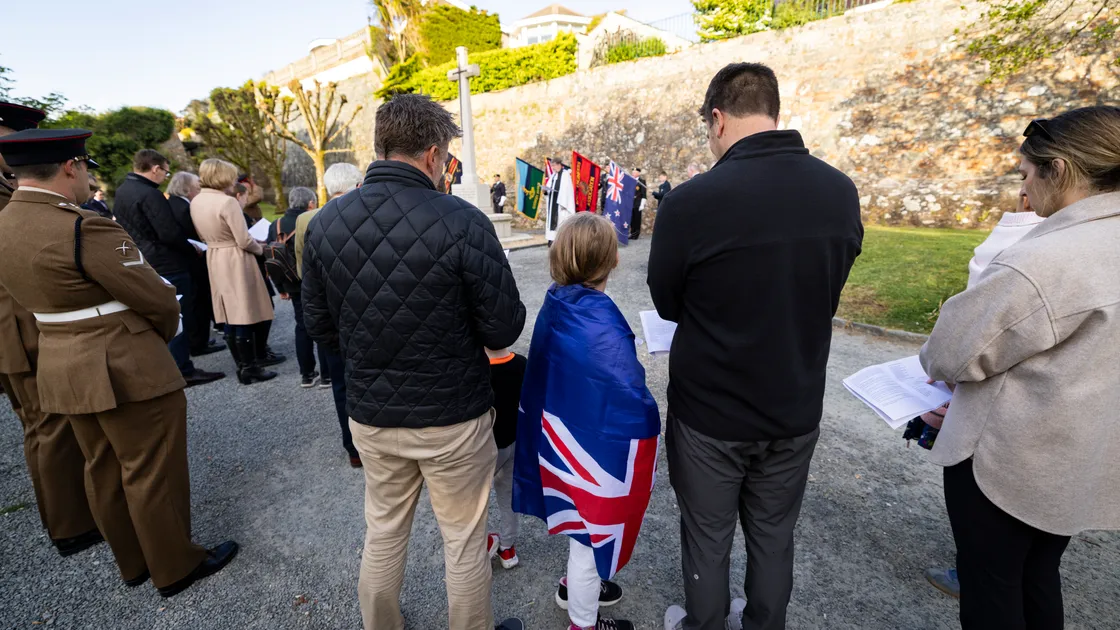 The service was held at 7.30am on Saturday, and was led by the Dean of Guernsey, the Very Rev. Tim Barker.