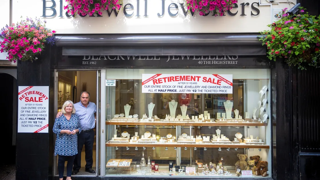 Blackwell Jewellers is closing down as the owners, Andrew and Lesley Blackwell are retiring. (Picture by Peter Frankland, 25074649)