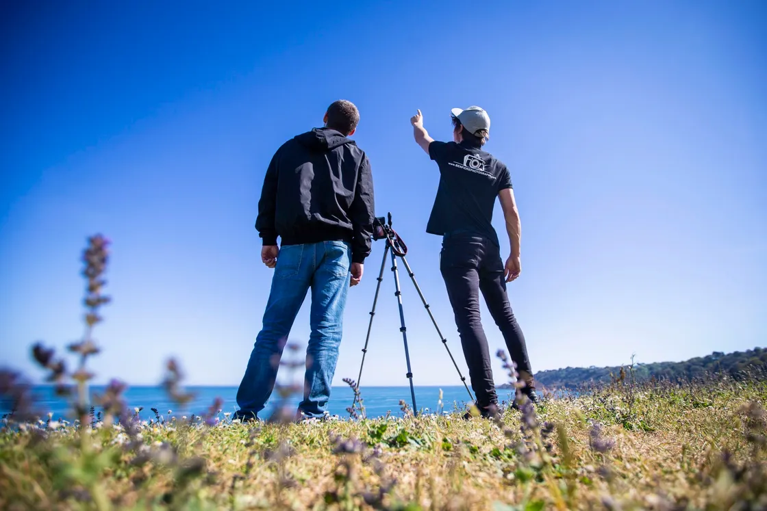 Picture by Sophie Rabey,  26-05-20.  Sam Harris and Ben Fiore had a UFO sighting while out taking night photographs this weekend up at the Cows Horn.. (28306699)