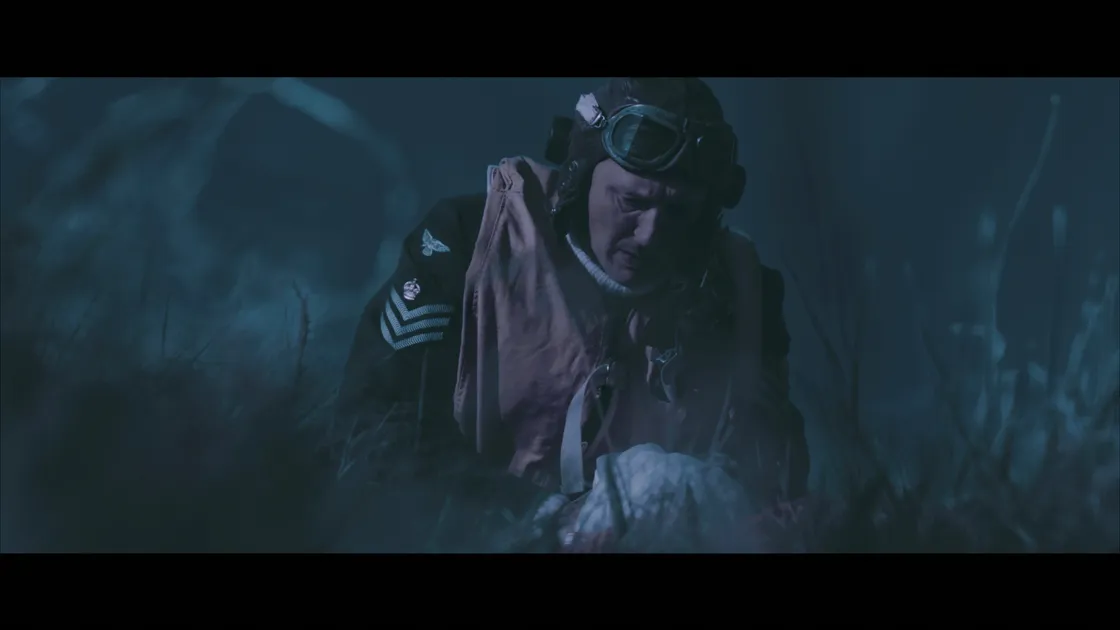 A screen grab from the film Stirling’s War, made by Gaz Papworth, who made an acclaimed film with an apt title, Man Down, about men’s mental health.