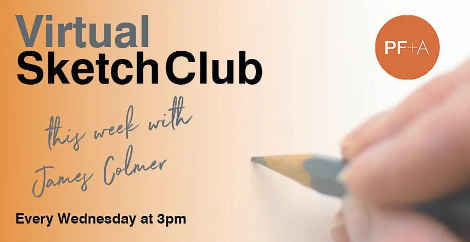 PF+A Virtual Sketch Club entries will be judged this week by local artist James Colmer. Image supplied by PF+A. (27894895)