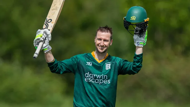 Brilliant Stokes makes historic century against the Isle of Man
