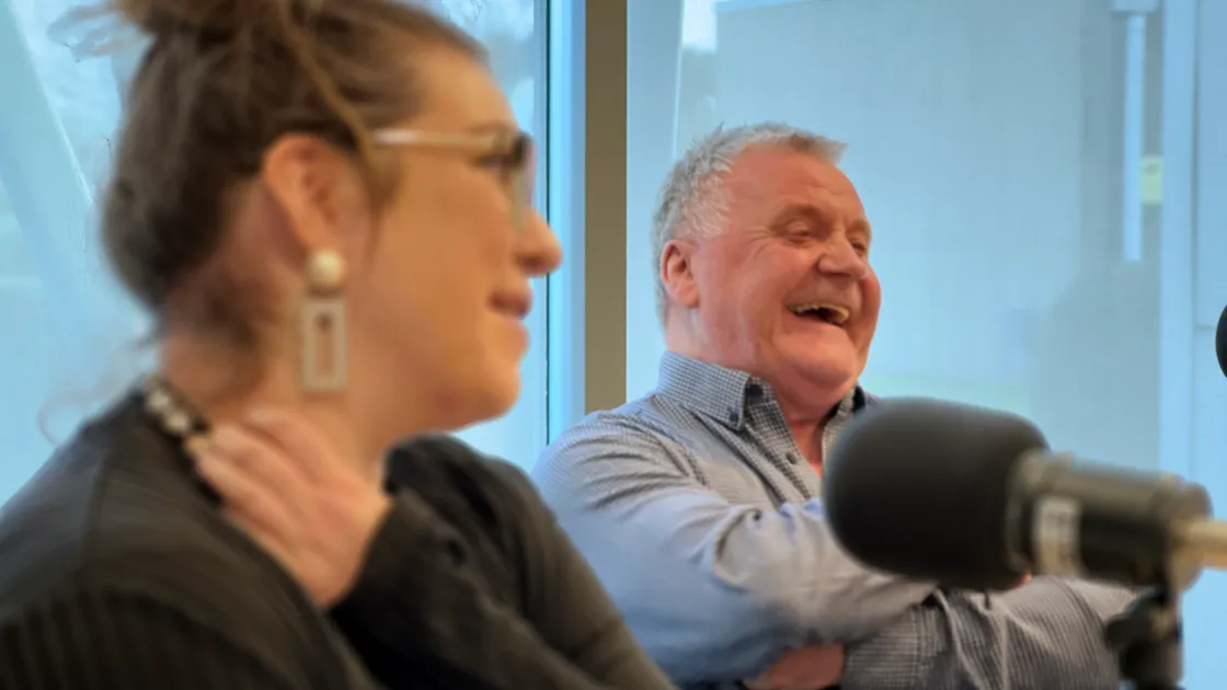 Louise Le Pelley and Russ Fossey from Guernsey Arts, who were among the first guests on the new, monthly Guernsey Press Arts Podcast, expressed their excitement about the future of arts development in the Bailiwick. (31673318)