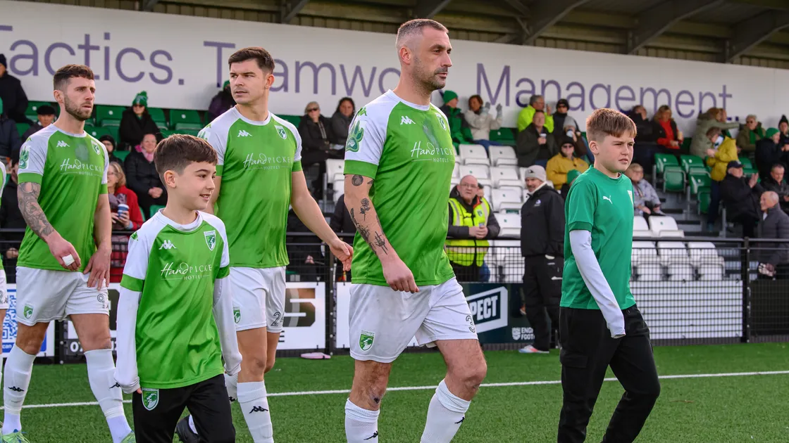 The Guernsey FC club captain made his 400th appearance for the Green Lions in the 3-0 win over Eastbourne United
