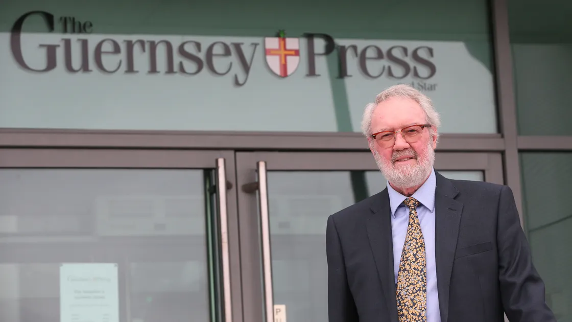 Guernsey Press chairman and publisher Terry Holder is retiring. (28844536)