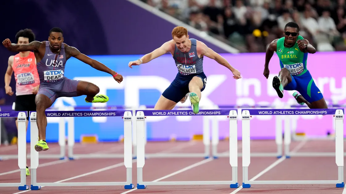 Chalmers is competing at his second World Athletics Championships