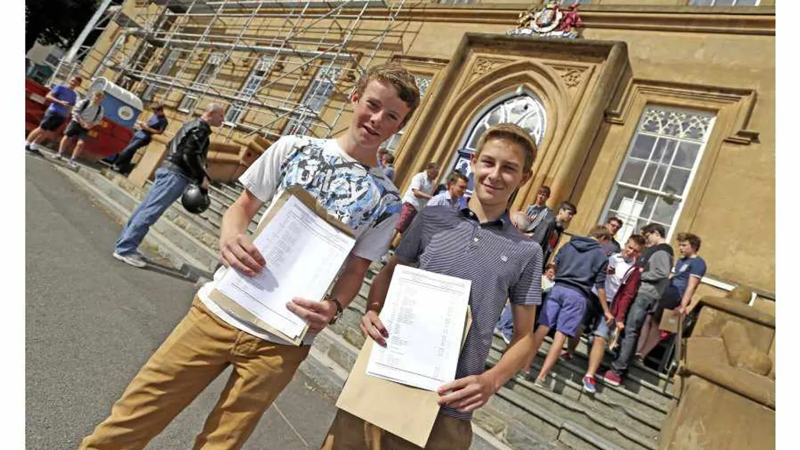 Elizabeth College. Michael Firth and Daniel Galpin.