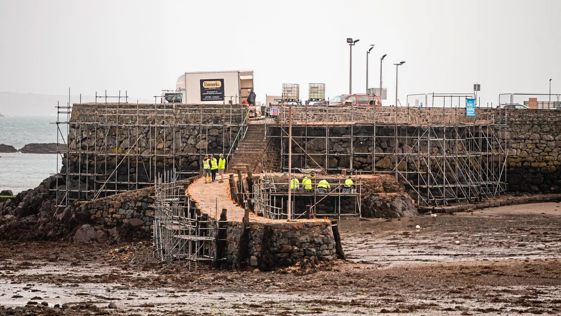 Work at Salerie Corner is expected to last into the first quarter of next year. (Picture by Sophie Rabey, 33884194)