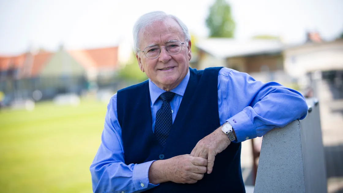 Dr Bill Webster was making his second visit to the island in 10 years to pass on his advice on how to deal with the grieving process. He has developed his approach to the topic after his wife died while she was in her 30s. (Picture by Peter Frankland, 32132254)