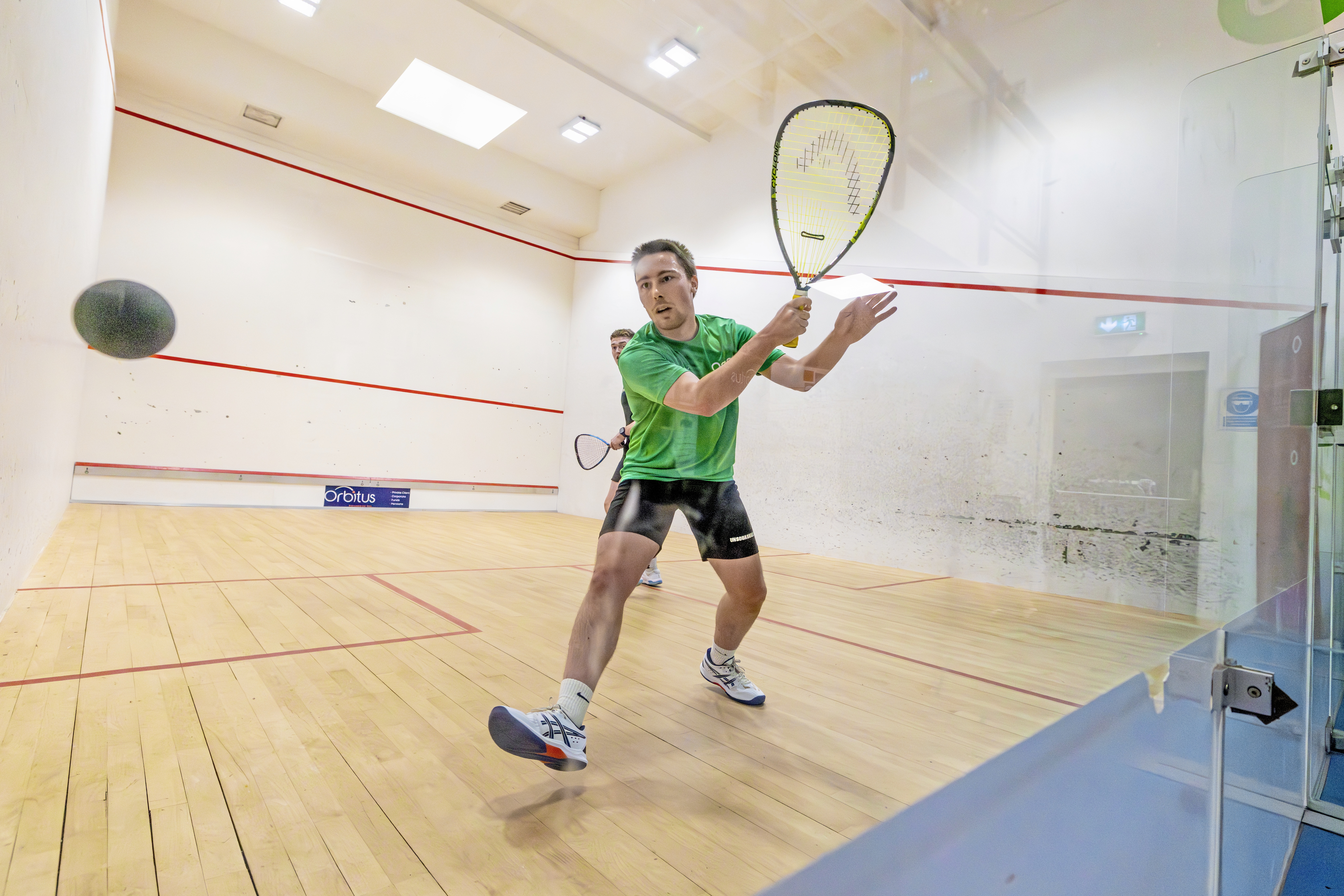 Double the entry as Radford and Young claim racketball titles