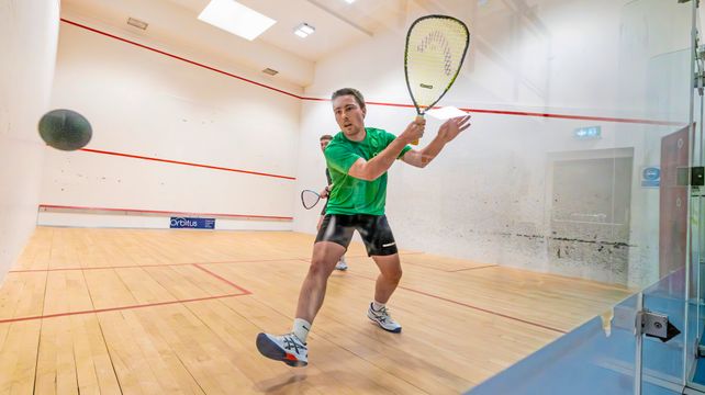 Double the entry as Radford and Young claim racketball titles