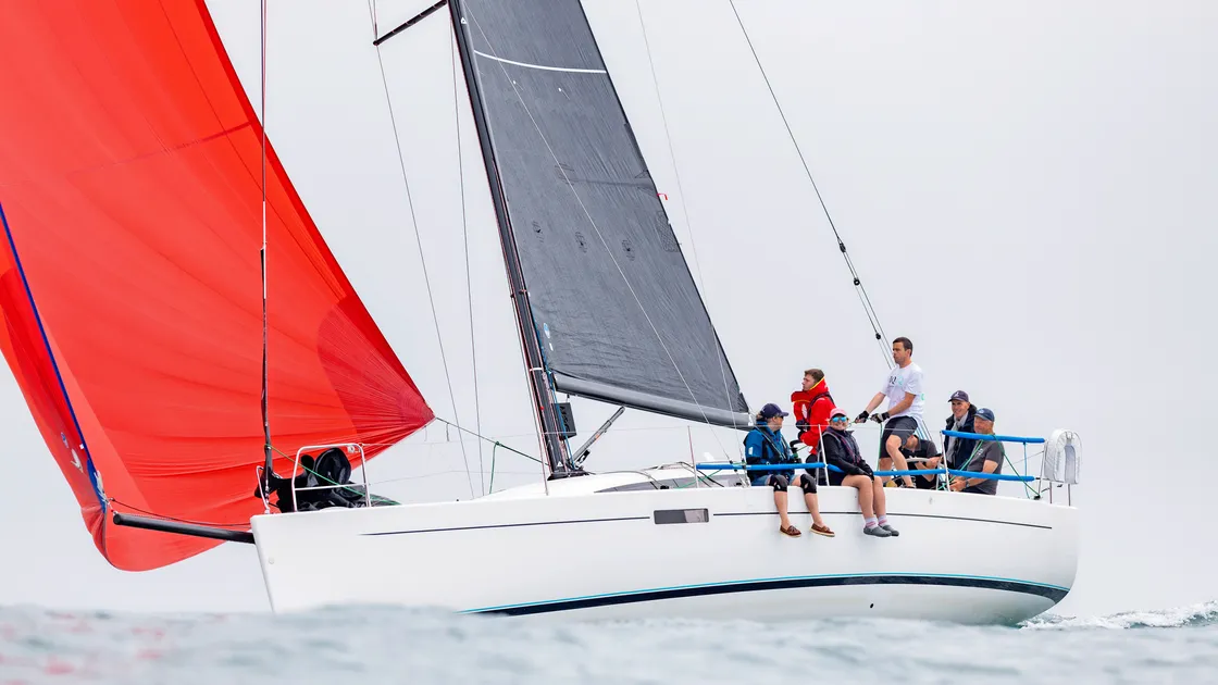 Fandangle is helmed by Guernsey Yacht Club commodore Martin Priest.
