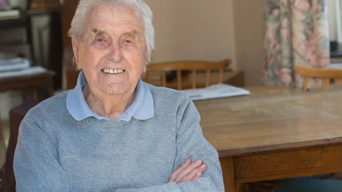 Dudley Derbyshire at his St Martin’s home. (Picture by Adrian Miller, 29354830)