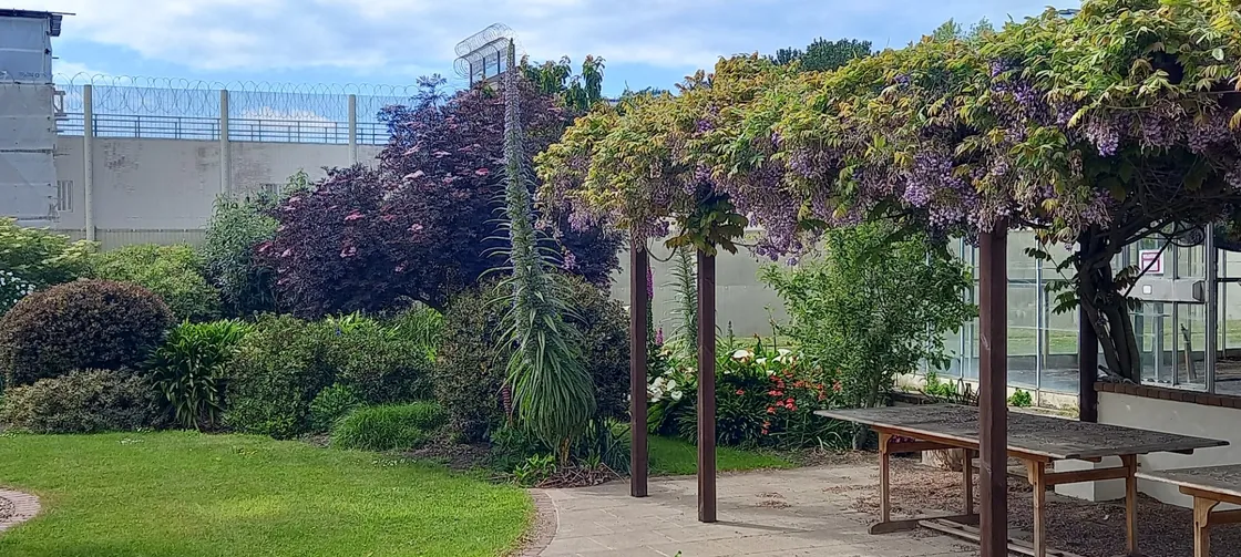 Horticulture is part of the education service inside the prison's walls