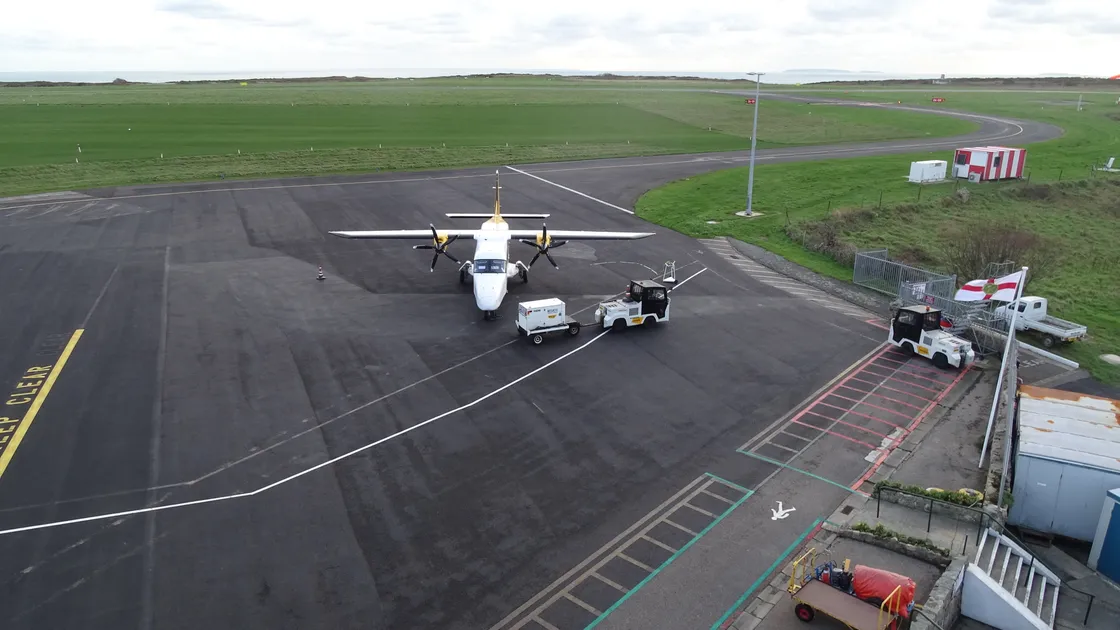 Picture by Emma Pinch. Alderney Runway. (27229931)