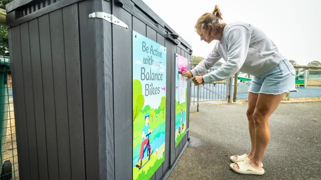Vandalism means no more grab-and-go balance bikes