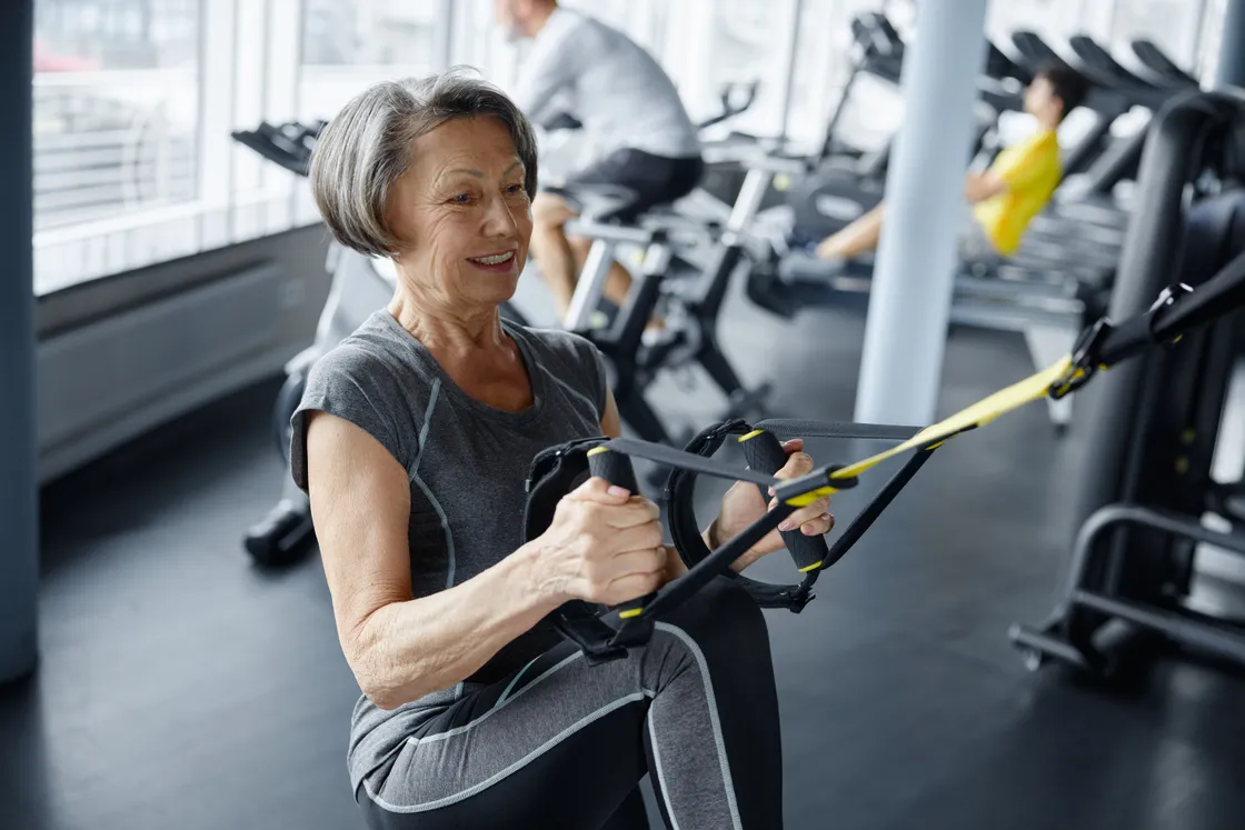 ‘There seems to be a growing body of evidence that strength training, especially from the age of 50 onwards, is a particularly important mechanism for maintaining healthy hearts and brains, in addition to maintaining balance and reducing risk of injury through falls’