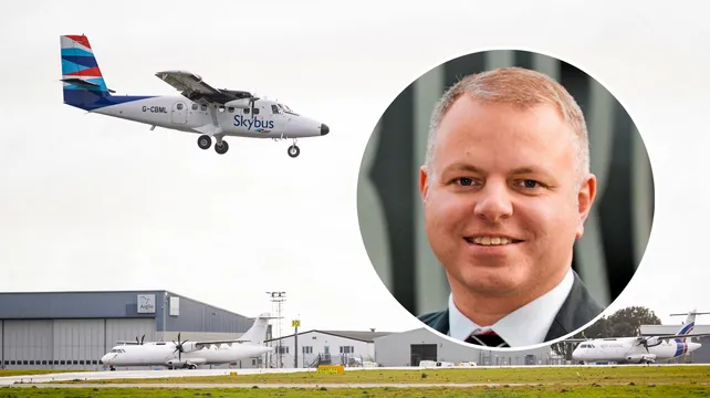 Skybus boss apologises but denies airline is in trouble