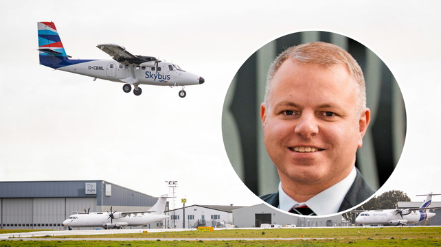 Skybus boss apologises but denies airline is in trouble