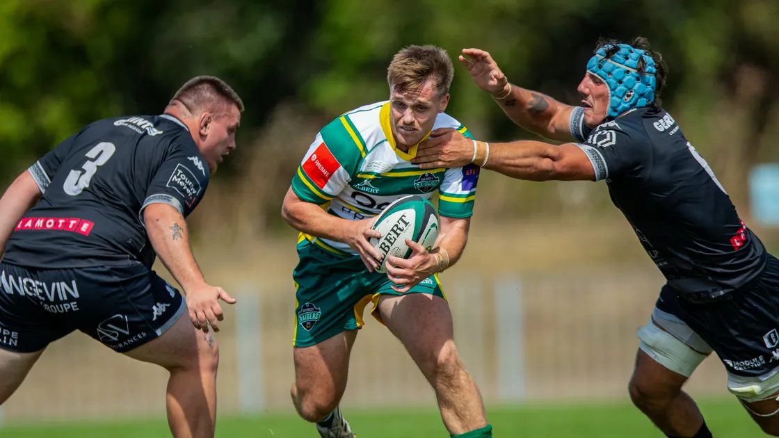 new fly-half Gwyn Parks showed why he should be a big asset in National Two.