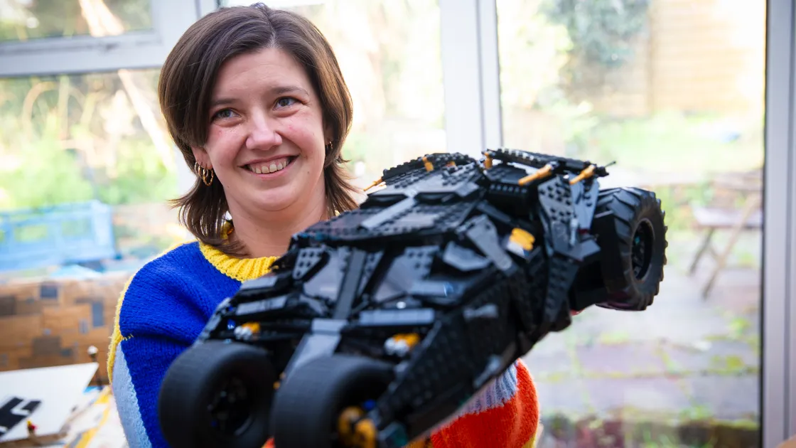 Steph Porter and her husband have a massive collection of Lego and are getting it ready ahead of International Lego Day next week
