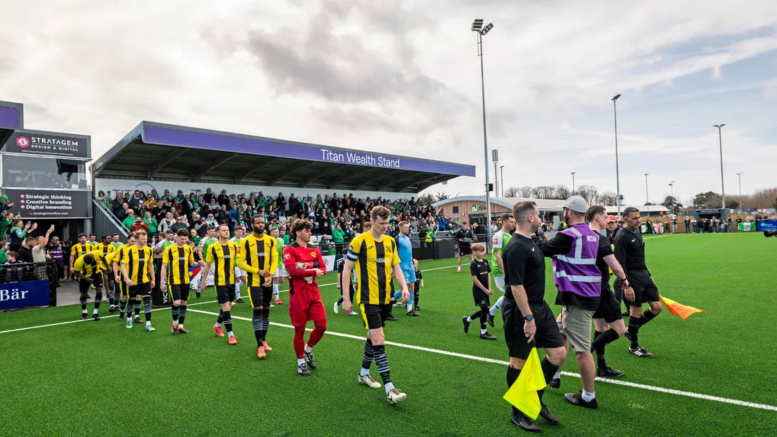 Westfield were the visitors as Guernsey FC officially opened the island’s new home of football on Saturday.