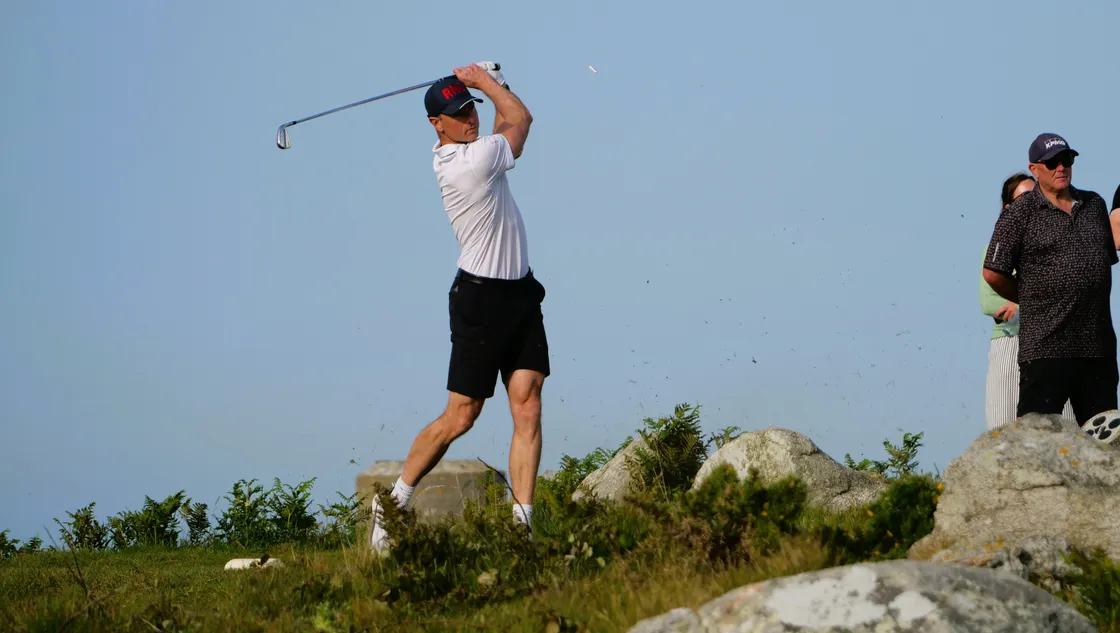Danny Blondel's relentless tee-to-green excellence has taken him to another Island final.