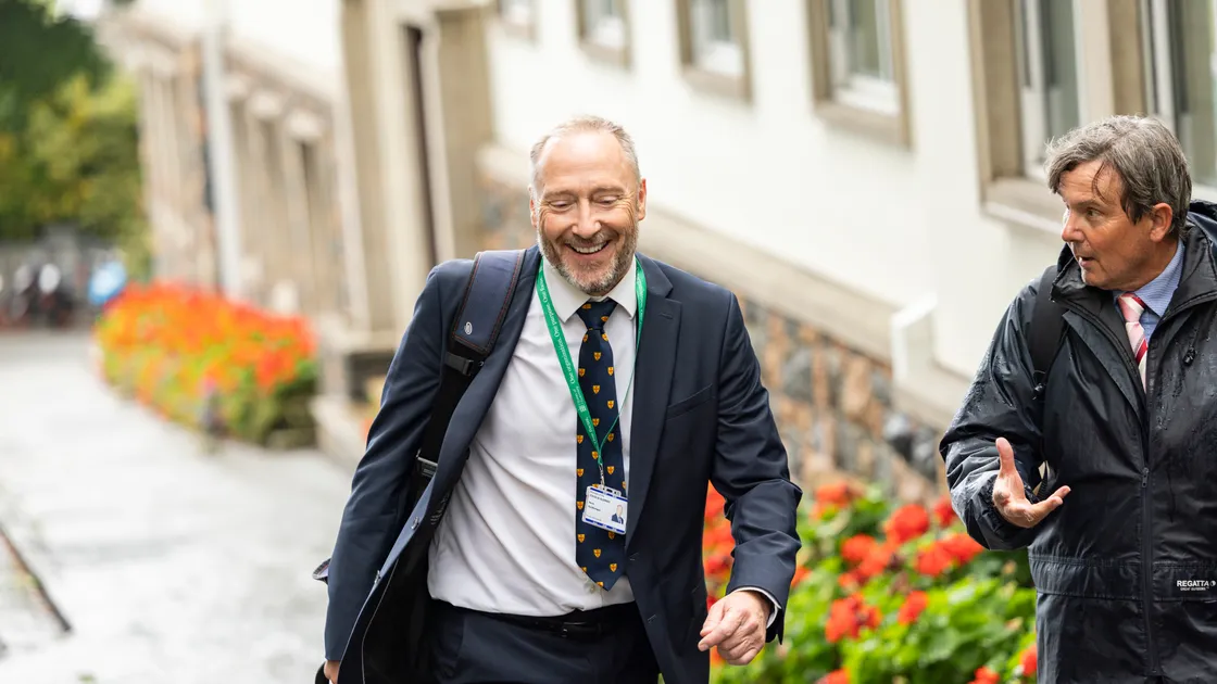 Education president Paul Montague, left, said ‘the policy is really clear – off and away in school’